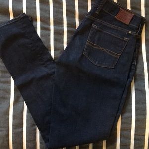 Lucky brand Charlie skinny dark jeans size 27 / 4
